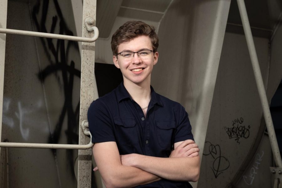Senior flautist Ian Paulson