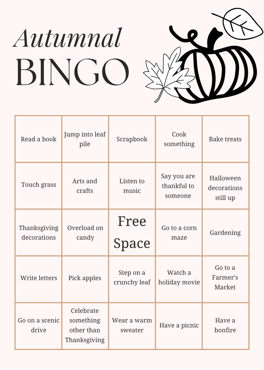 Fall bingo